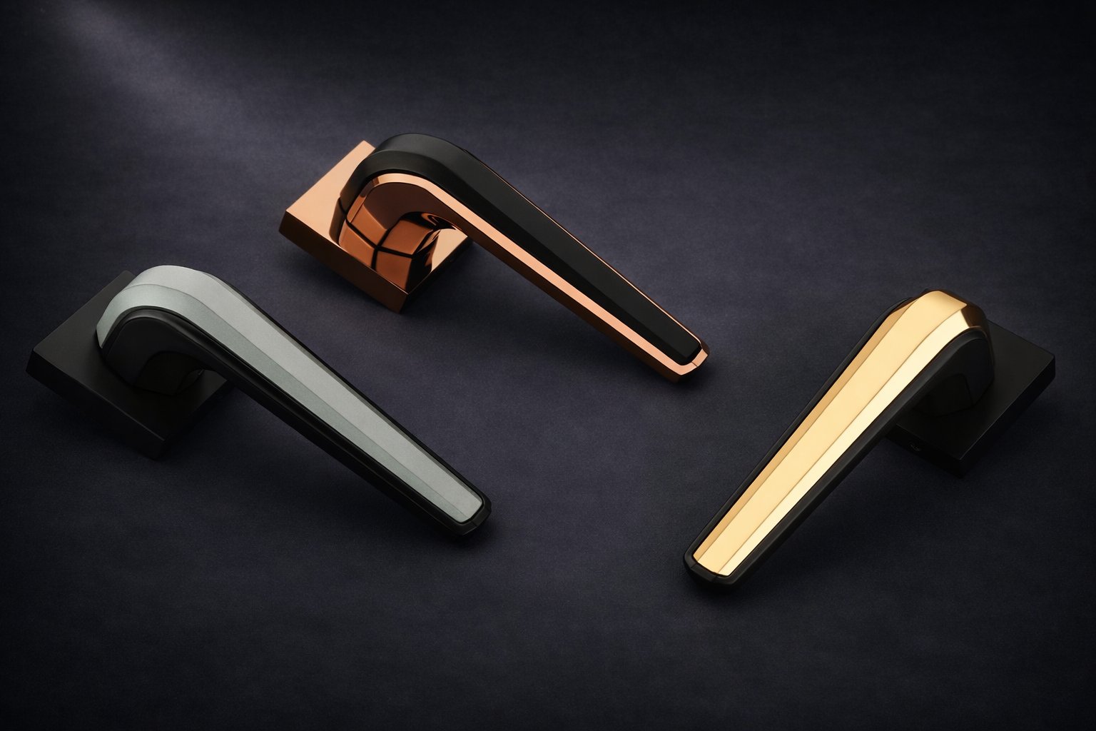 Pull handle collection with six finishes